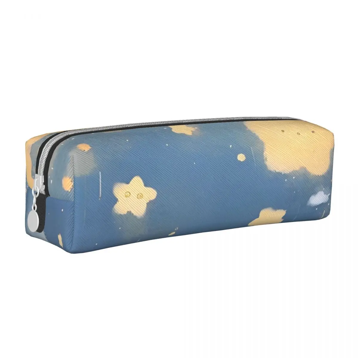 星空の夜のペンシルケース、子供用ペンホルダーバッグ、大容量、化粧品ペンシルケース