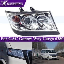 Kamshing Front Bumper Headlight For GAC Gonow Way Cargo 6380 Headlamp Head Lamp Head Light