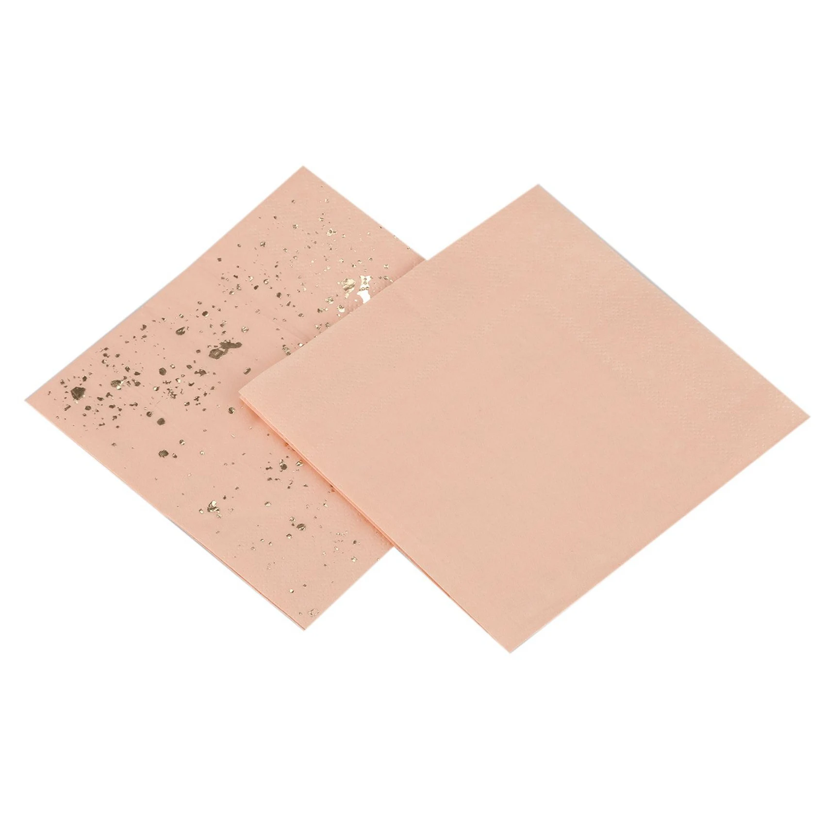 40X Set di stoviglie usa e getta con texture in marmo rosa con blocchi dorati Tovaglioli di carta Forniture per stoviglie di carnevale per matrimoni