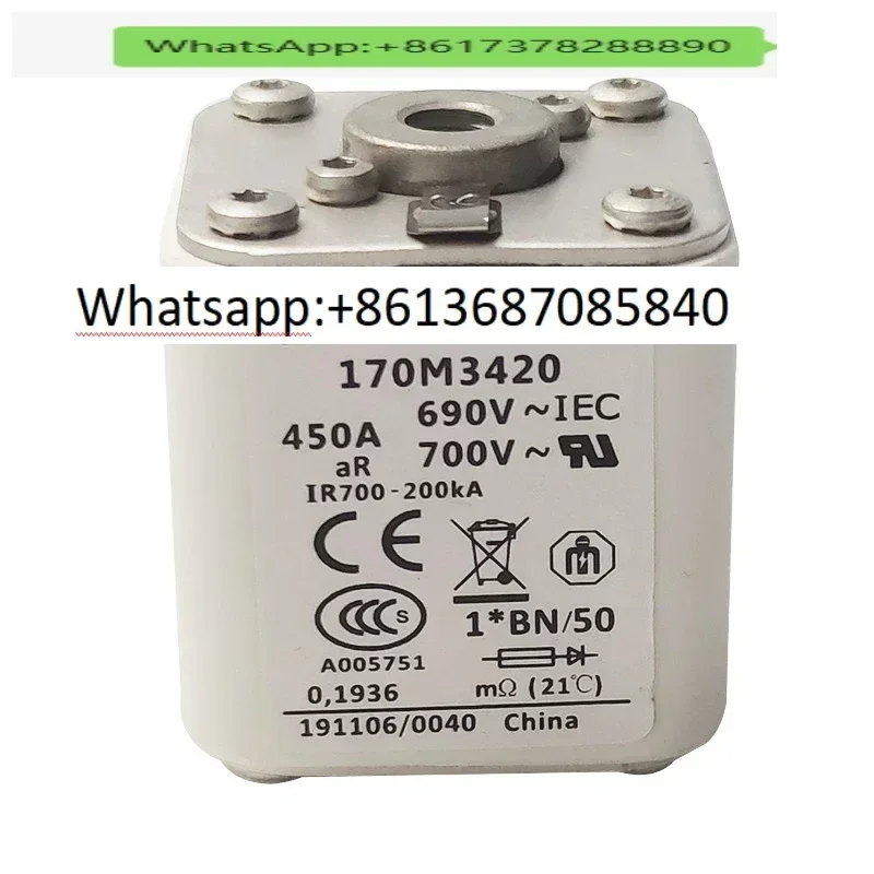 

Высокое качество 170M3416-3415 3417 3418 3419 3420 3421 3422 3423 Предохранитель