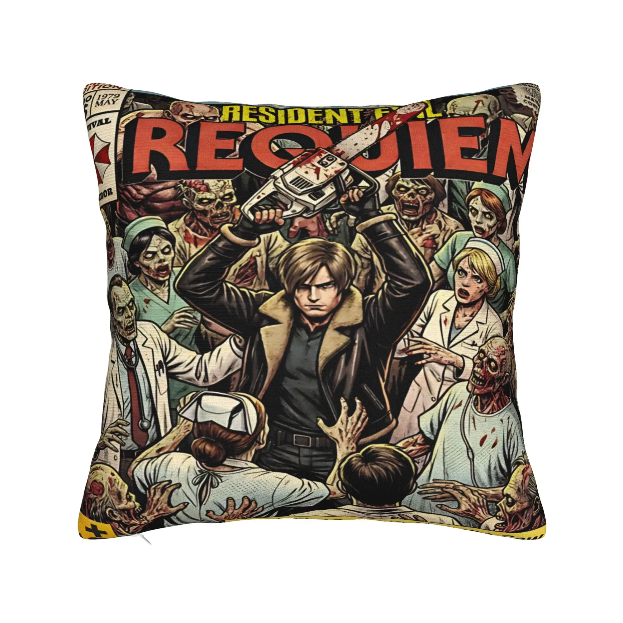 Pillow Case R-Residents Evils 9 Requiems Custom  Pillow Cover For Living Room Chair Novelty Pillowcases