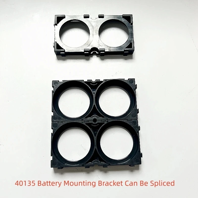 20PCS 40135 Lithium Battery Holder Hard Shell Anti Vibration Plastic Battery Bracket Cylindrical Batteries Stand Spacer