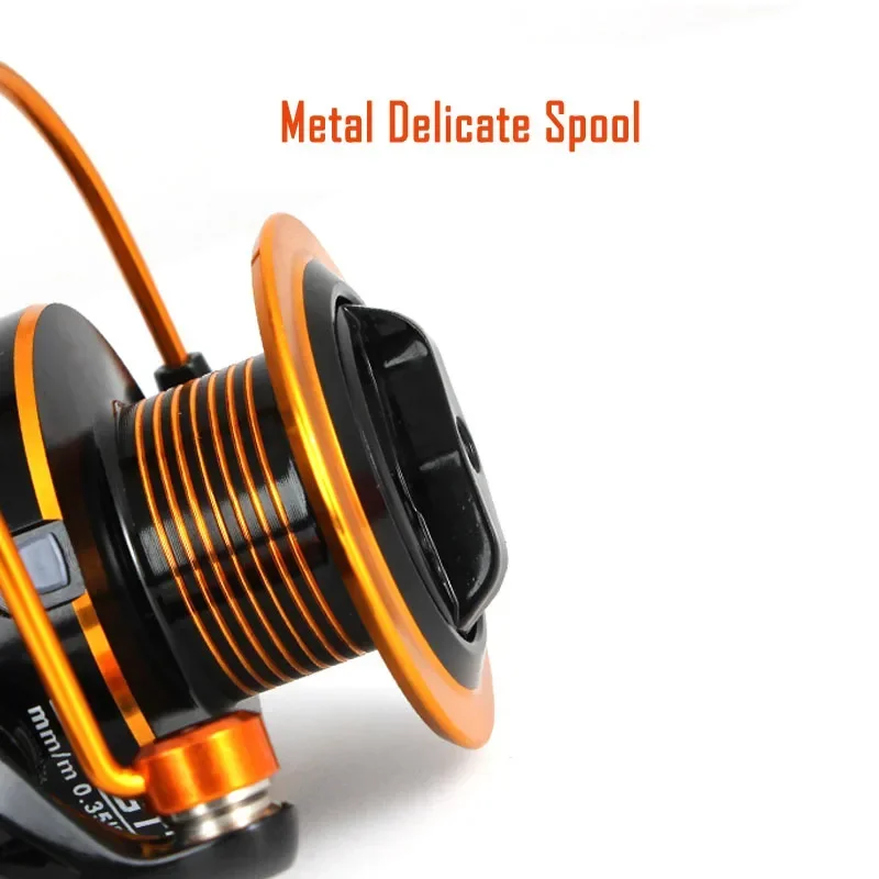 5.2:1 Mini Spinning Reel Outdoor Ice Fishing Sea Rock Raft Angling Rod Gear Metal Spool Tackle Carp Crucian Bass Reels