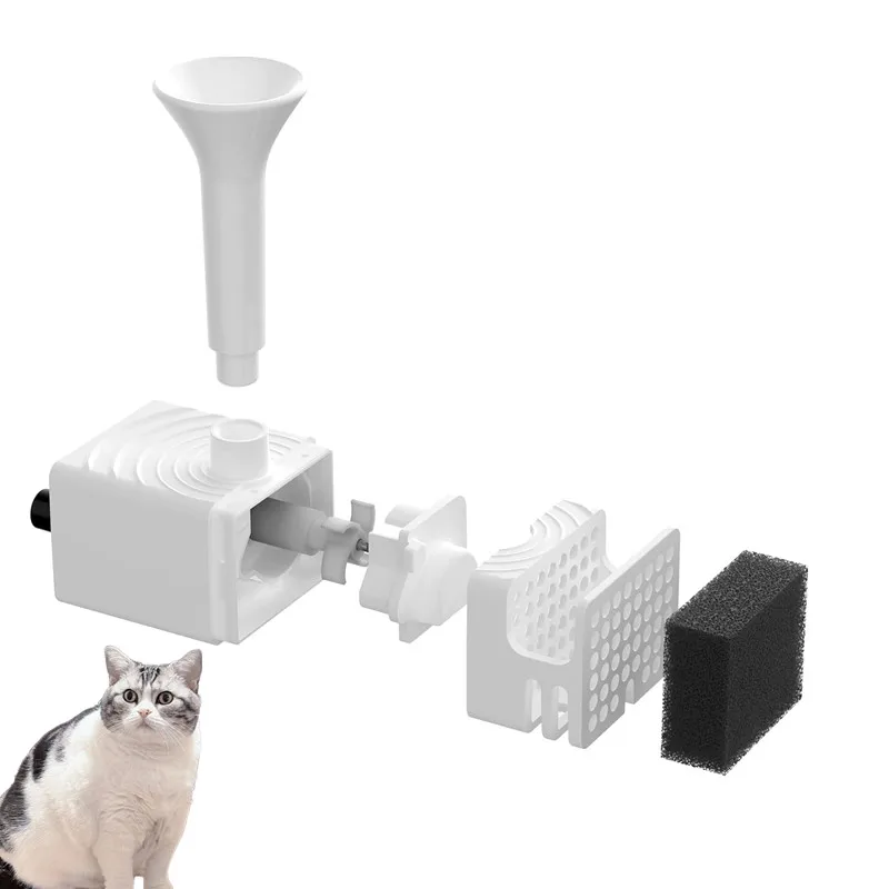 

Cat Water Fountain Wireless Pump, Wireless Submersible Pump,UVC Pump, Pet Smart Water Dispenser for Model Wf20&Cf20