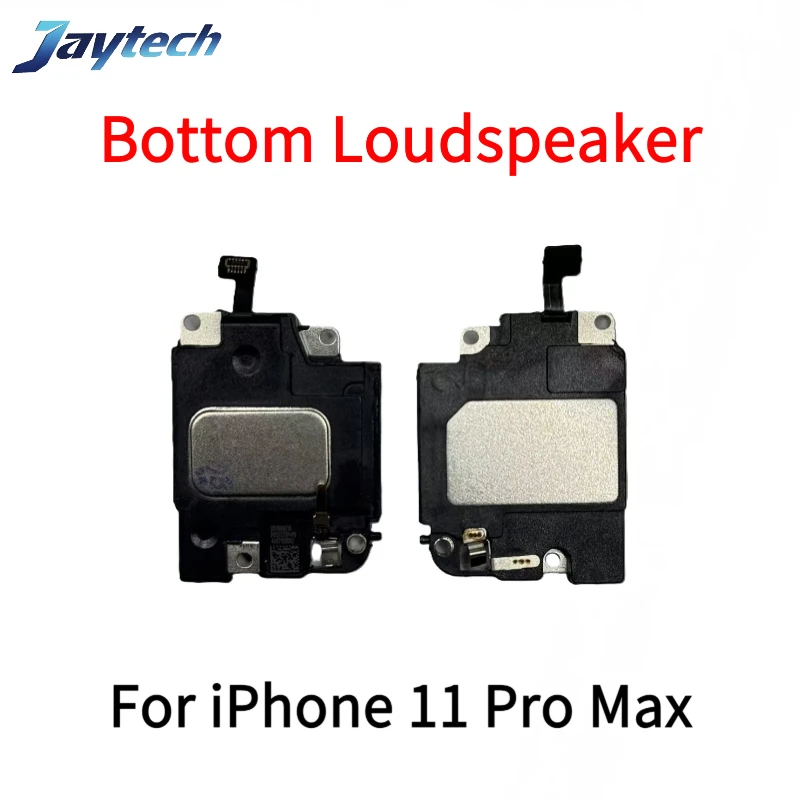3 قطع من مكبر الصوت العالي لهاتف iPhone 11 12 Pro Max Mini Ringer Buzzer Flex Cable Replacement