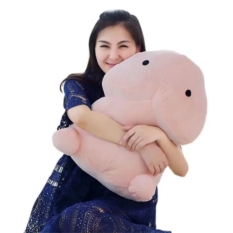 หมอนของเล่นตุ๊กตาอวัยวะเพศชายน่ารักสร้างสรรค์20ซม. หมอนเซ็กซี่นุ่มยัดไส้ตลกจำลองตุ๊กตาน่ารักของขวัญคริสต์มาสสำหรับแฟนสาว