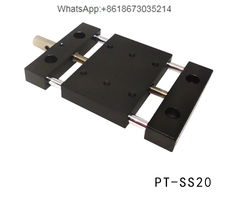 PT-SS20 Manual translation table X displacement table, one-dimensional sliding table, linear platform