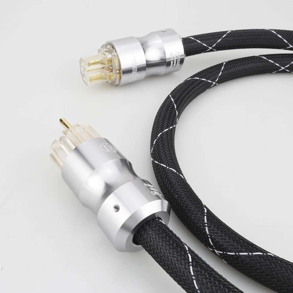 

Кабель питания 10awg, шнур P101 Schuko, сетевой шнур, аудиофил, Hi-Fi, позолоченный штекер европейского стандарта