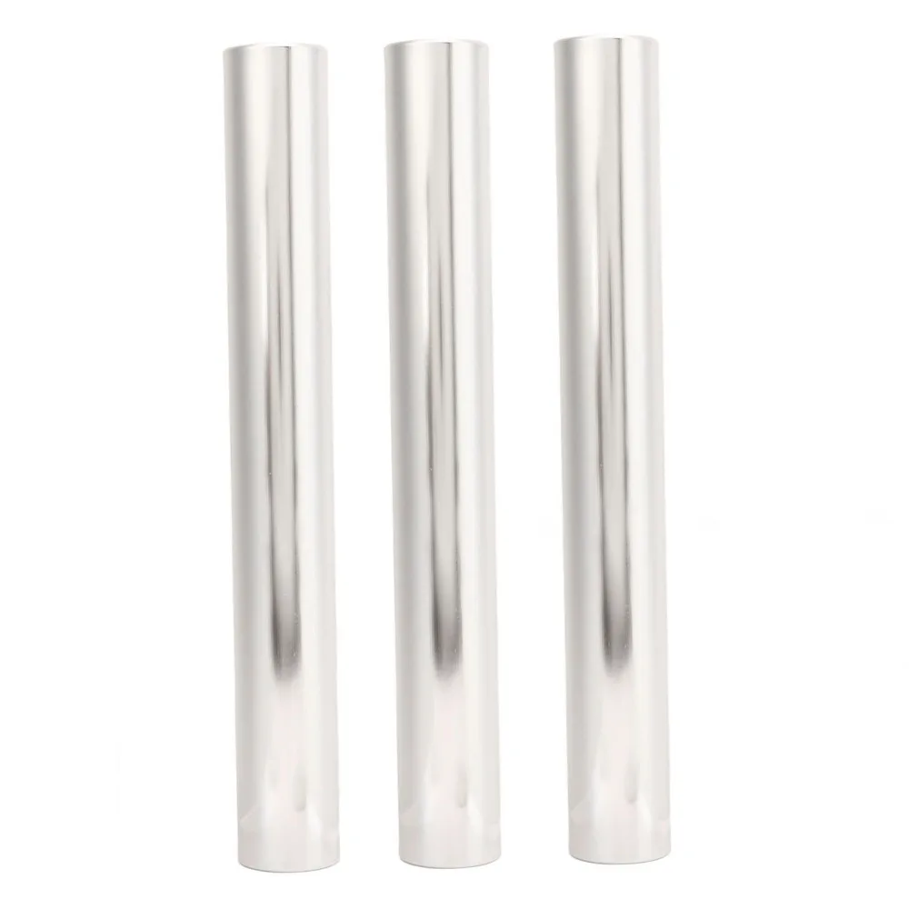 3pcs Sports Aluminum Alloy Relay Batons Lightweight Durable Aluminum Alloy Batons Running Baton Sports Teams