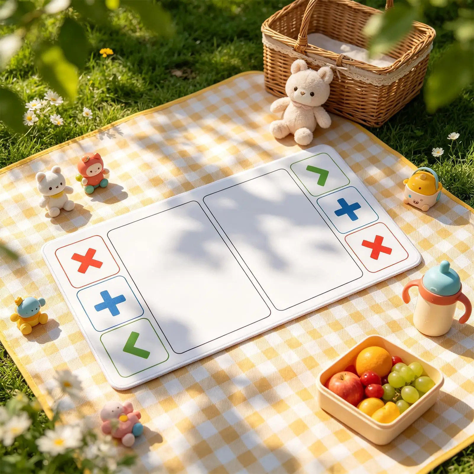 Fidget Trading Board für Squishyed Neopren Squishyed Swap Mat, Organizer für Spieltermine, Klassenzimmer- und Familienaktivitäten-Zubehör – Detail 6