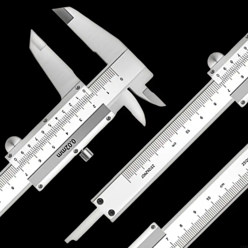 2025 NUEVA CALIPER VERNIER 0-100 mm acero inoxidable Caliper estudiante tamaño pequeño Micrómetro