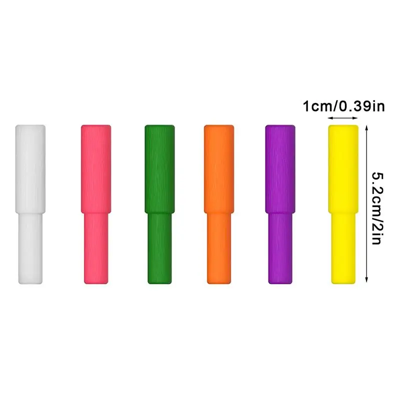 (.) 12Pcs Dental Chewies Aligner Fruit Flavor Soft Silicone Tray Seater Bite Chewies Face Correction Dental Care Tool
