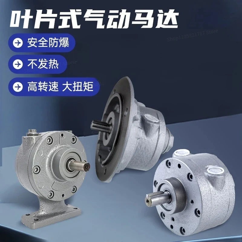 For XSPVM-2AM Vane Pneumatic Motor High Speed and High Power Explosion-proof Positive and Negative Adjustable