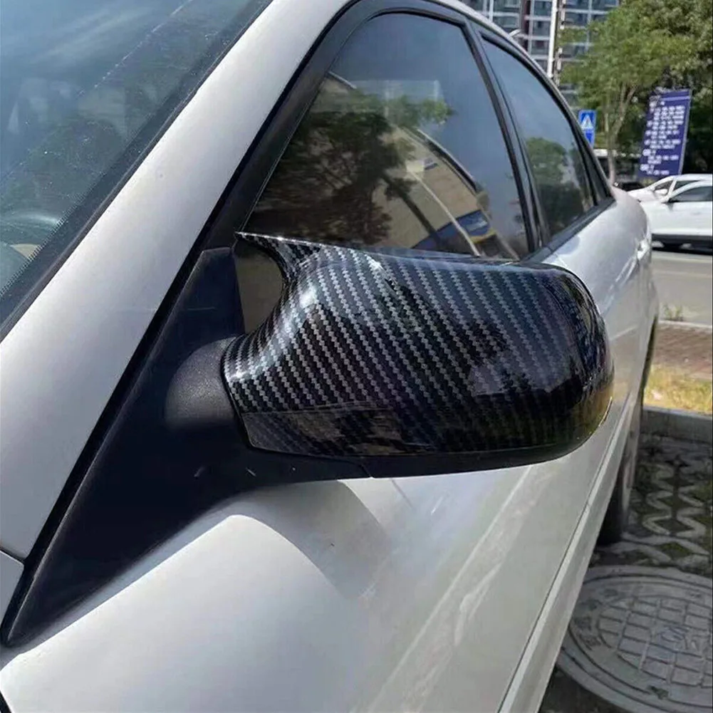 

Easy Installation RearView Mirror RearView Mirror Carbon Fiber Cover For Mazda 3 For Mazda 6 2003-2008 ABS Black