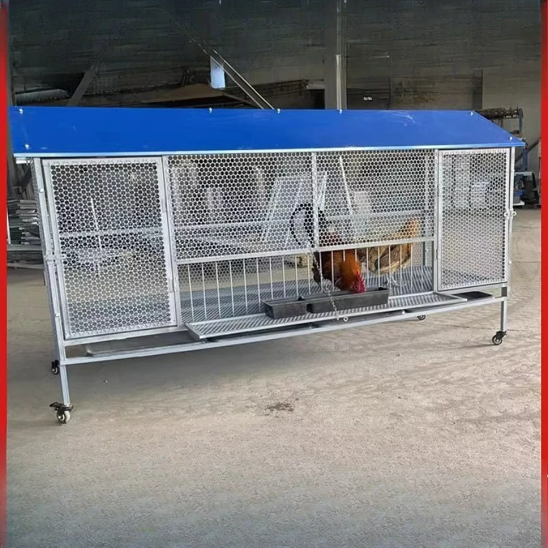 Spire chicken cage Outdoor feeding cage Rainproof encryption Thickened breeding cage
