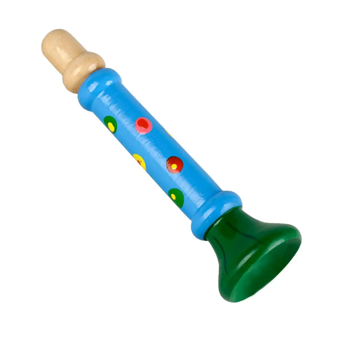 

wooden trumpet music instrument trumpet for Orff teaching Small trumpet