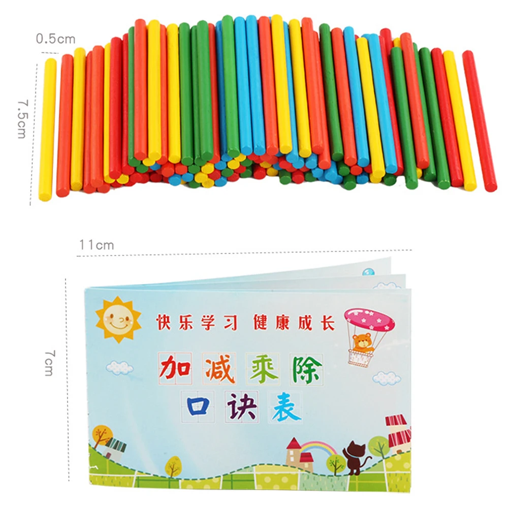 

Math Stick Early Learning Counting Toy Game Puzzle Mathematics Educational Teaching Aids Child