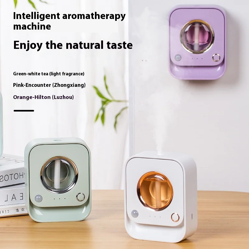 

Usb Smart Sensor Aromatherapy Machine Air Freshener Automatic Sprayer Essential Oil Perfume Diffuser Toilet Room Deodorizer