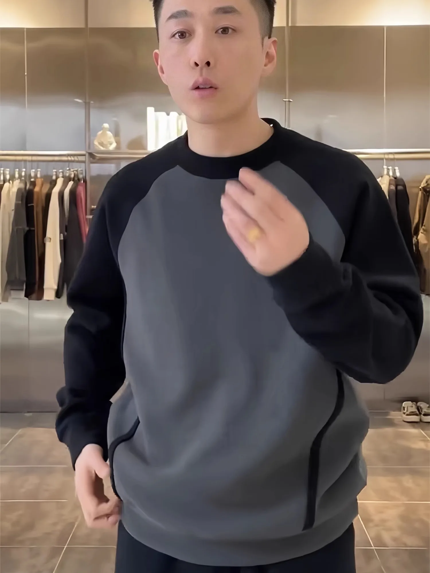 

Мужская утепленная толстовка из флиса с эффектом облачного бархата, в стиле пэчворк, с цветовыми блоками, модная, приятная к телу, с вставками на плечах, базовая модель.