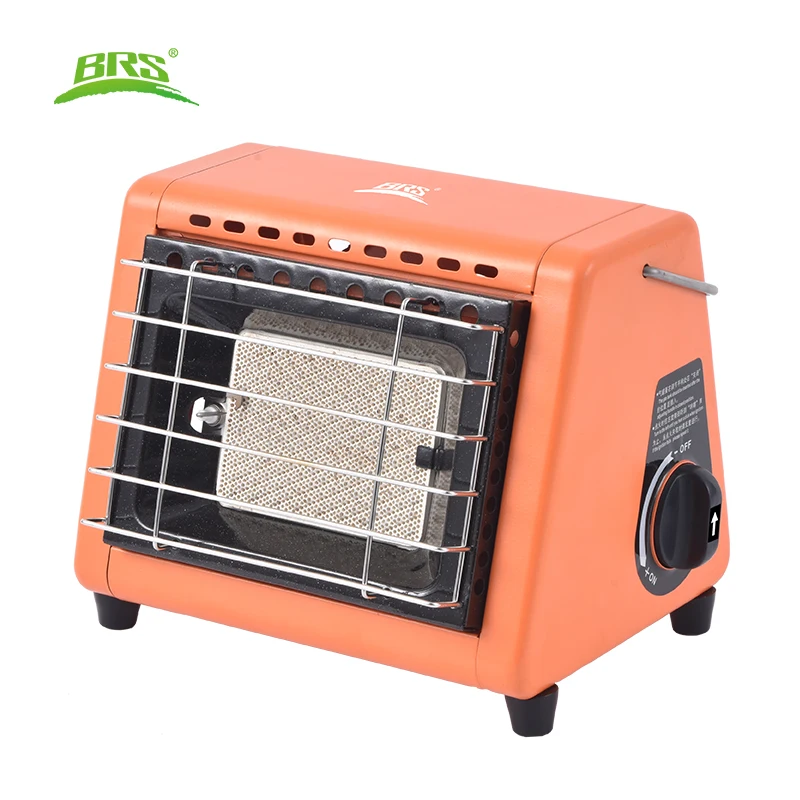 BRS-H23 draagbare tentverwarmer, 1500W, buitenverwarmer op butaan met regelklep, infrarood terrasverwarmer voor kamperen in de winter.