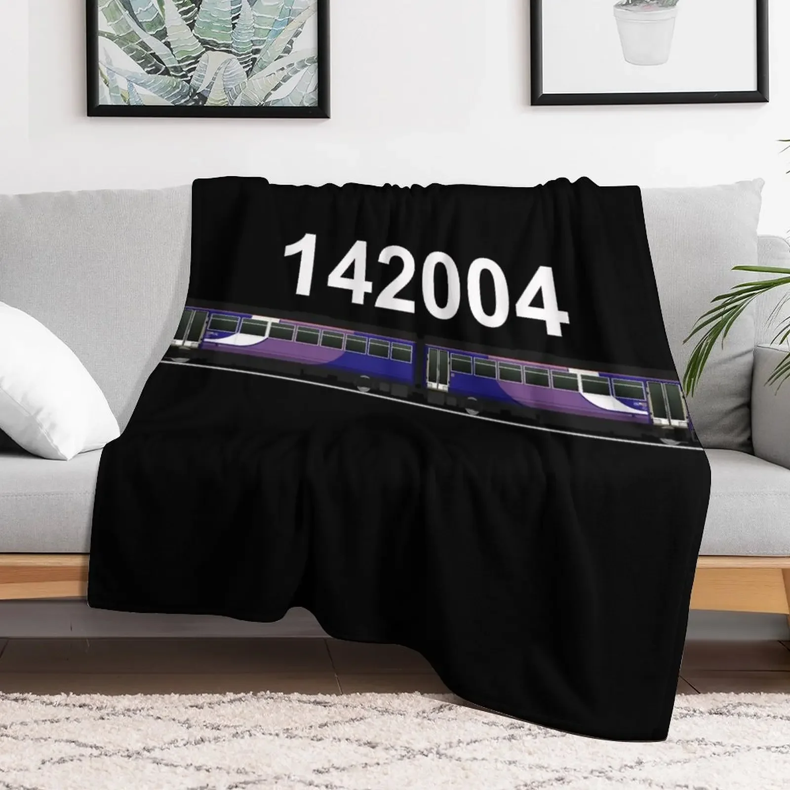 PACER TRAIN Throw Blanket Picnic Shaggy Soft Blankets