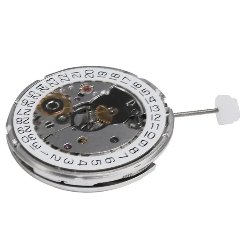 A49T Watch Movement for ST2130 Automatic Movement Replacement for ETA 2824 Classic Silver