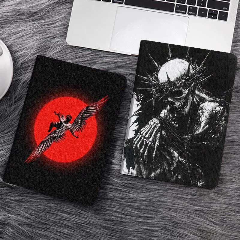 

Cartoon Angel Red Sun Gift Tablet Case For Samsung Tab Galaxy S6 S11 A A7 A8 A9 A11 10.1 10.4 10.5 Plus Lite