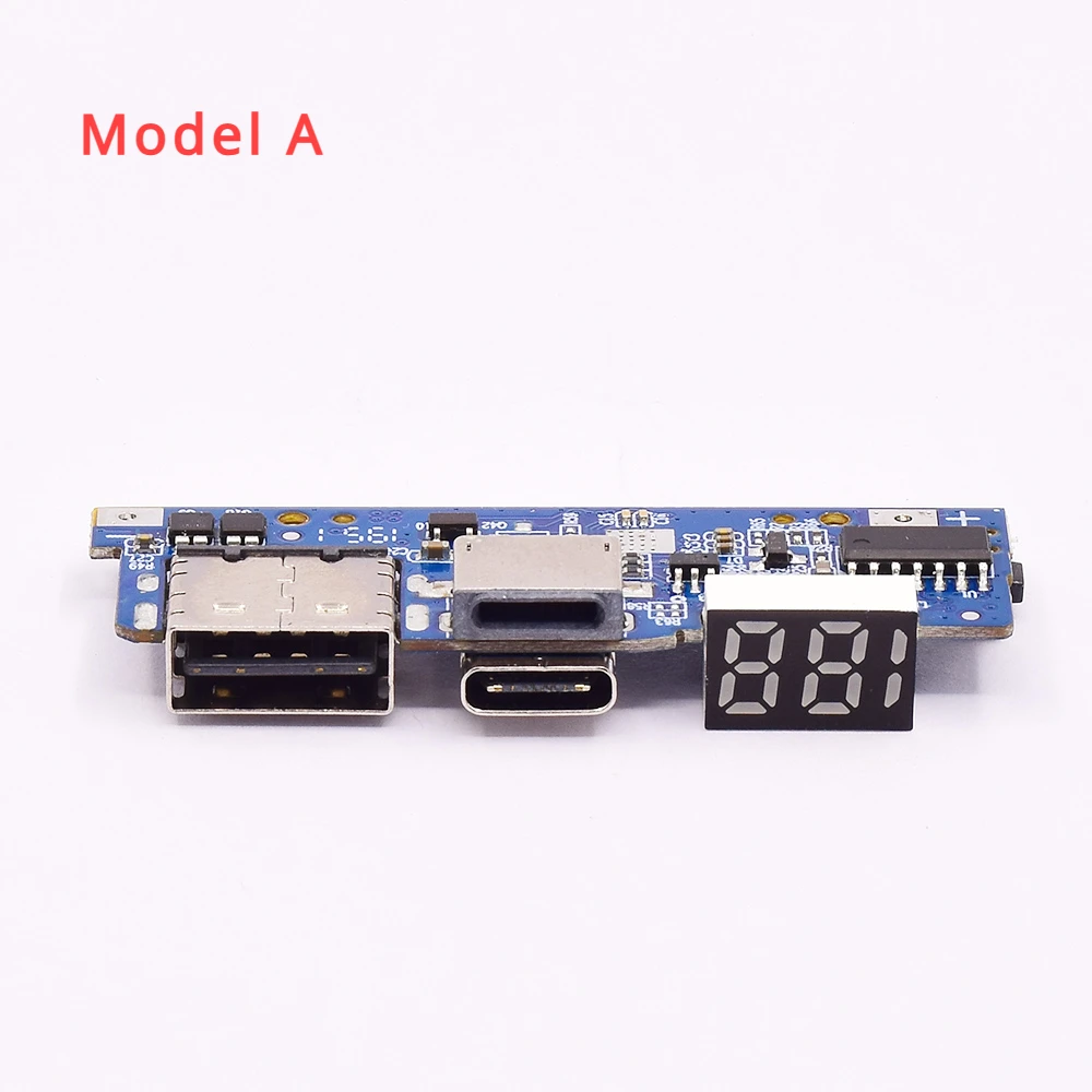 DC 5V 3A SW6115 Quick Charging Circuit Board USB-C/Apple Fast Charger Module for 3.7V 18650 Li-ion Battery DIY Power Bank Apple