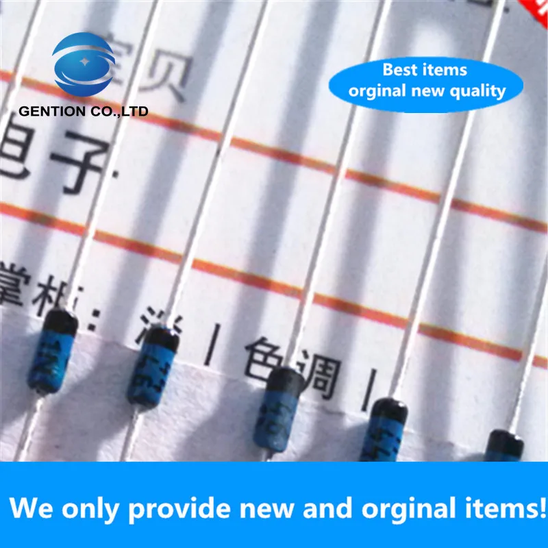 10PCS 100% New original 1N4622 France imported 1/2W straight plug 3.9V voltage stabilizing diode DO-35 measuring 4.5V