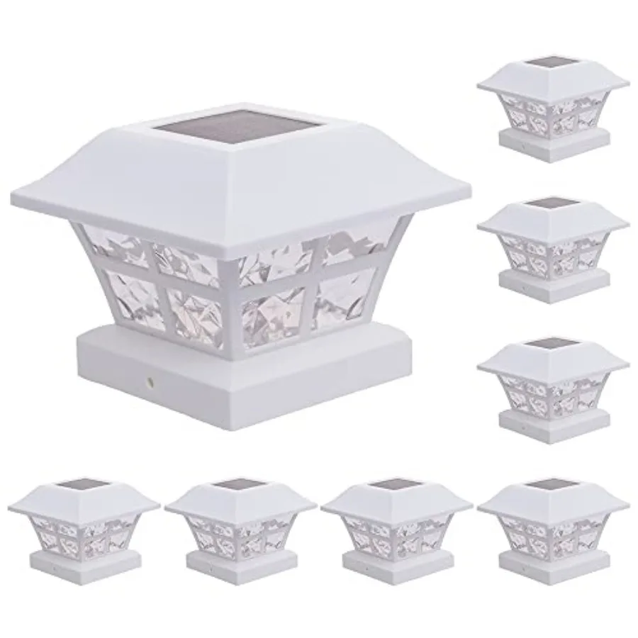 

Солнечные светильники для столбов - Светильники для столбов X-образной формы и уличные светильники для столбов - Водонепроницаемые солнечные светильники для ограждений - Солнечные светильники для столбов X-образной формы