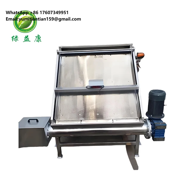 Inclined Screen Type Solid-Liquid Dry-Wet Separator Farm Equipment with Engine & Pump Long Service Life