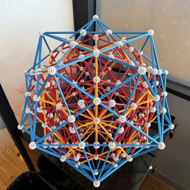 Mathematical geometry teaching aids three-dimensional construction model children's educational aids