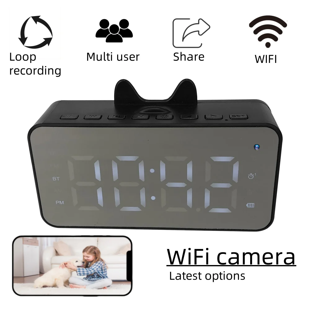 

4K Indoor/Outdoor Wifi IP Security Surveillance Camera 2.4G Wireless Indoor Baby Monitor Artificial Intelligence Body Detection