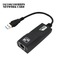 Wired USB 3.0 To RJ45 LAN 10/100/1000 Mbps Gigabit Network Card Ethernet Network Adapter Ethernet For PC Wholesales