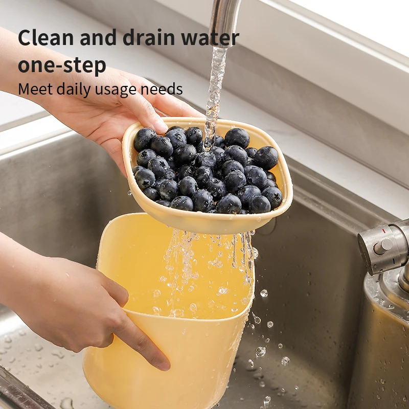 Desktop tea bucket, dry wet separation, garbage bin, drip bucket, tea filter, mini tea residue bin, fruit and vegetable drain