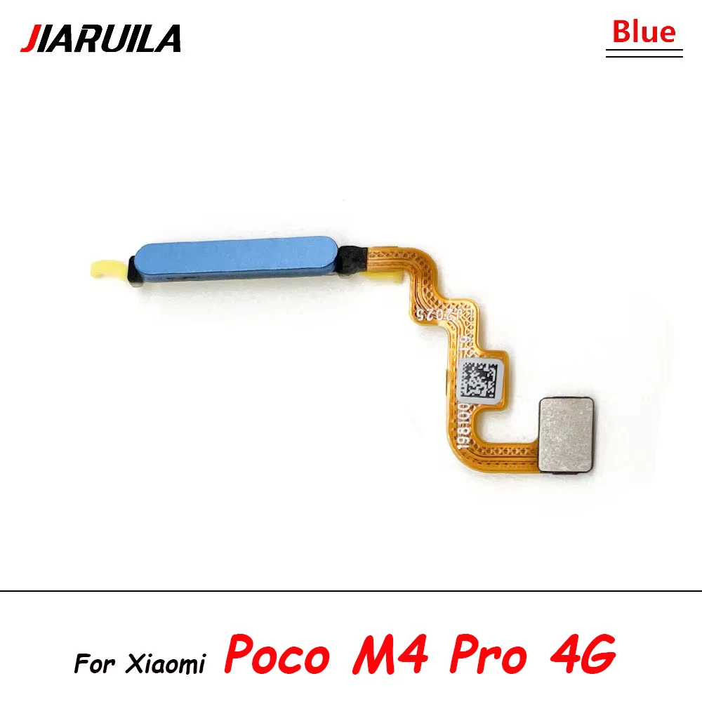 Fingerprint Scanner For Xiaomi Poco X3 Pro M3 F3 / M4 Pro 4G Home Button Fingerprint Menu Return Key Sensor Flex Cable