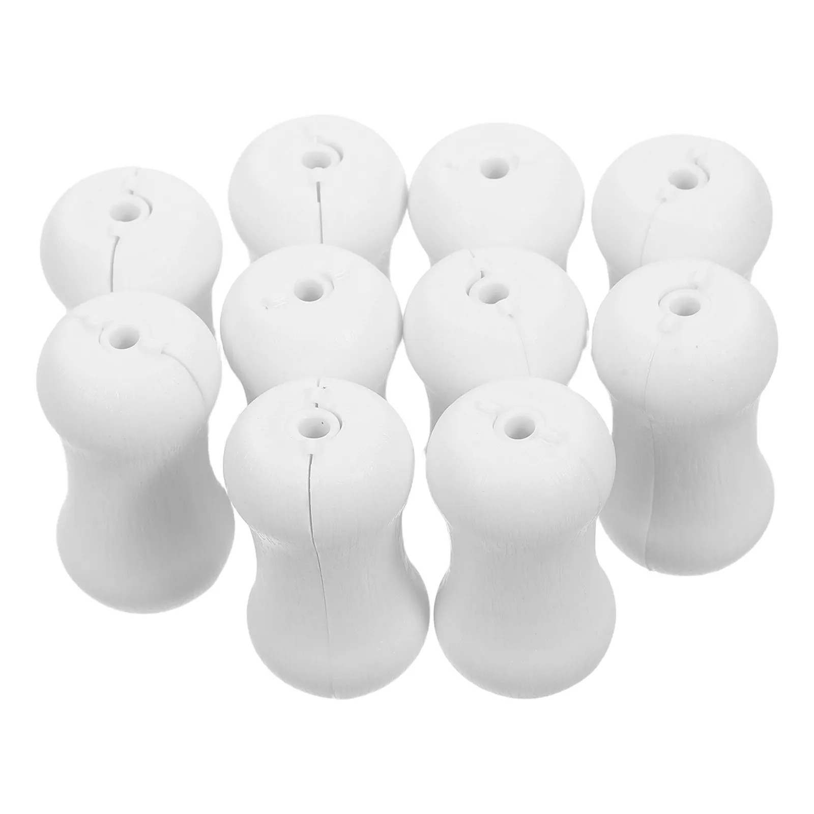 10Pcs Breakaway Blind Cord Tassel Balls Safe Anti Strangulation Pull Knobs Window Cord Condensers for Horizontal Shades