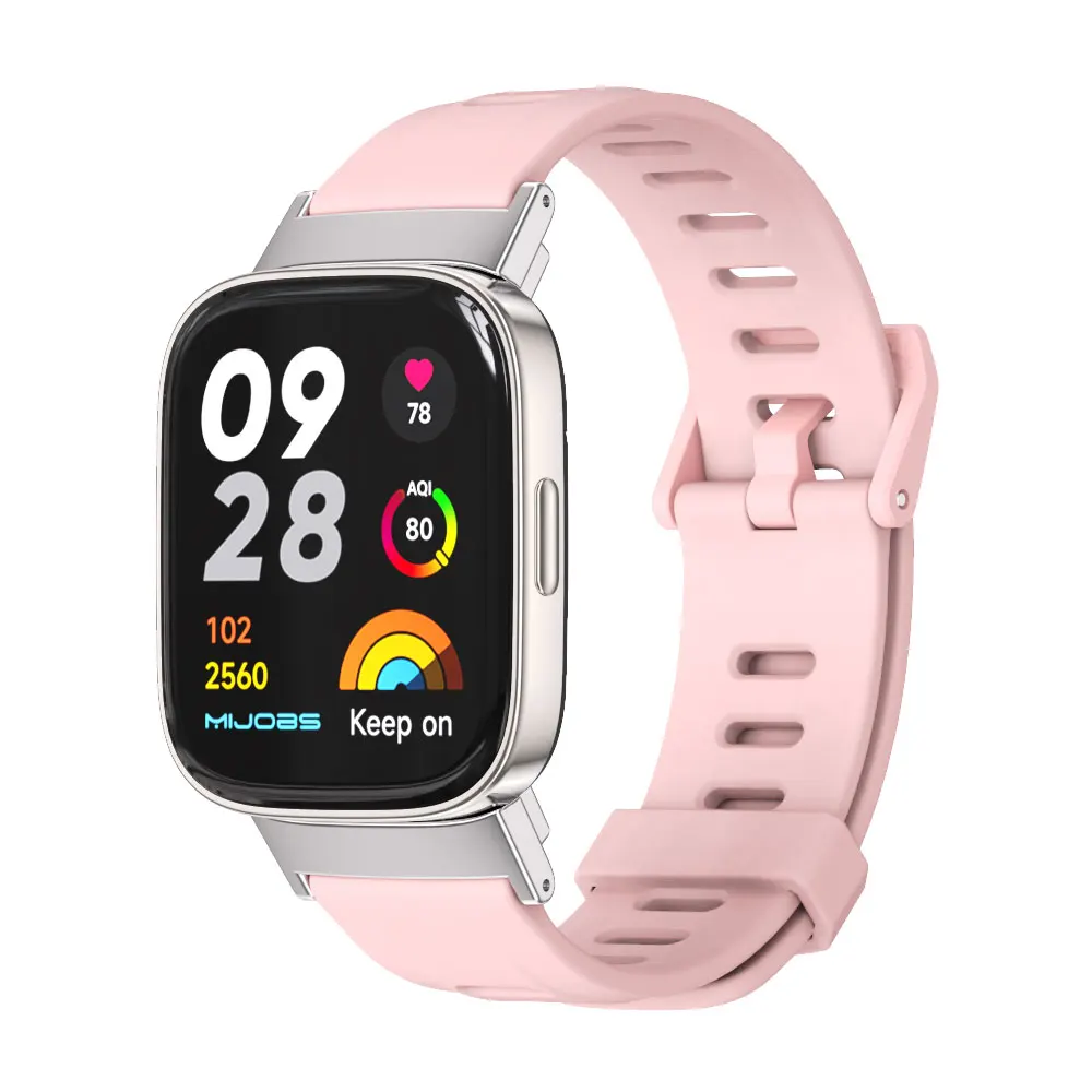 Strap for Redmi Watch 3 Smart Bracelet Global Version Silicone Wristband Watch Band for Redmi 3 Strap SmartWatch Accessories - view 4