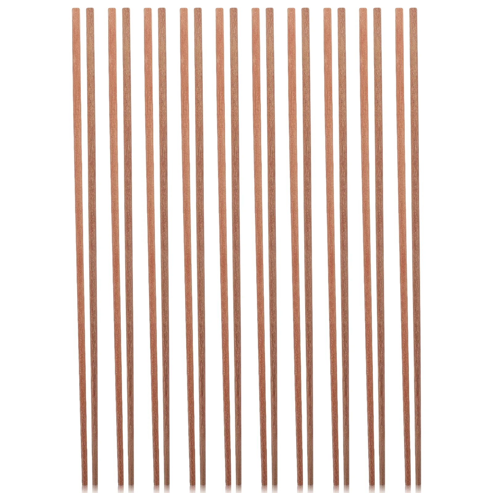 

10 Pairs Hot Pot Chopsticks Kitchen for Cooking Extra Long Chinese Fried Red Sandalwood Eating