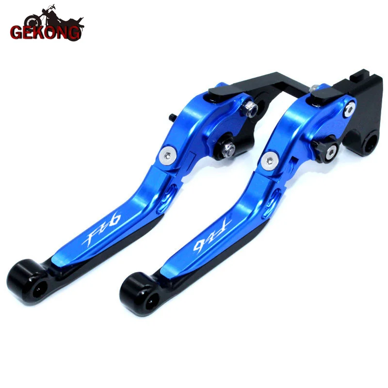 For Yamaha FZ6 FAZER 600/S/N/NA/NS FZ6N FZ6S FZ600 2004 200 Motorcycle Handles Folding Extendable Adjustable Brake Clutch Levers