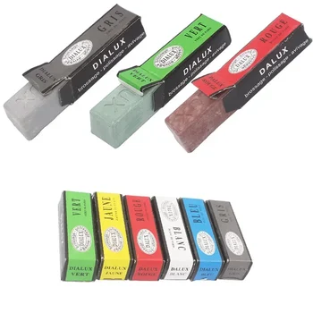 جودة الذهب والنحاس والفضة والمجوهرات تلميع الشمع للمعادن الحديد الألومنيوم الفولاذ المقاوم للصدأ كتلة بريق مع غرامة تلميع أداة