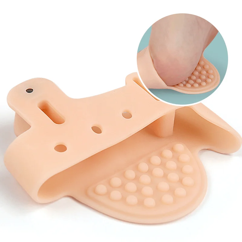 

60Pcs=30Pairs Toe Separator Silicone Hallux Valgus Corrector Pain Relief Forefoot Pad Socks Bunion Orthotics Protector Foot Care