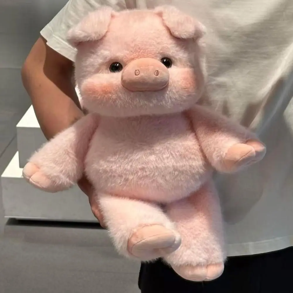 New Design Soft Pig Stuffed Animal Plush Pillow Cute 17.7inch Plush Toy Emotional Support Plush Pillow