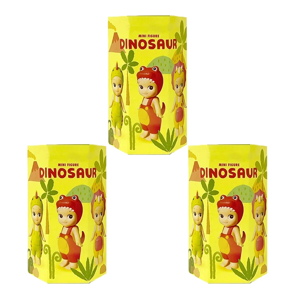 Blind Box Mystery Box Dinosaurier-Serie Mini-Anime-Figuren Auto-Ornamente Kinder-Weihnachts- und Geburtstagsgeschenke
