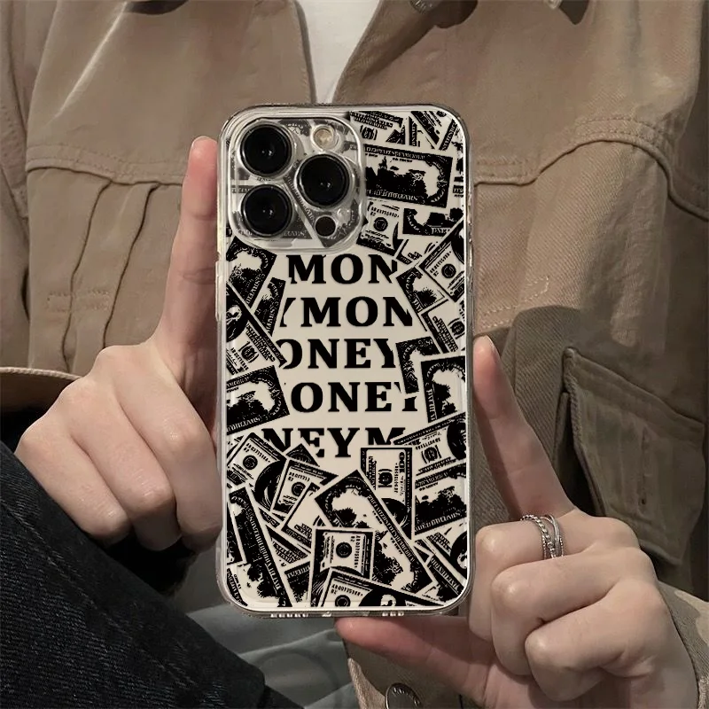 Fashion Dollar Phone Case For OPPO A3 A60 A57 A38 A79 A58 A98 A5 F9 F11 A94 A92 A76 A74 A73 A54 A53 A31 A15 2020 Pro 5G Cover