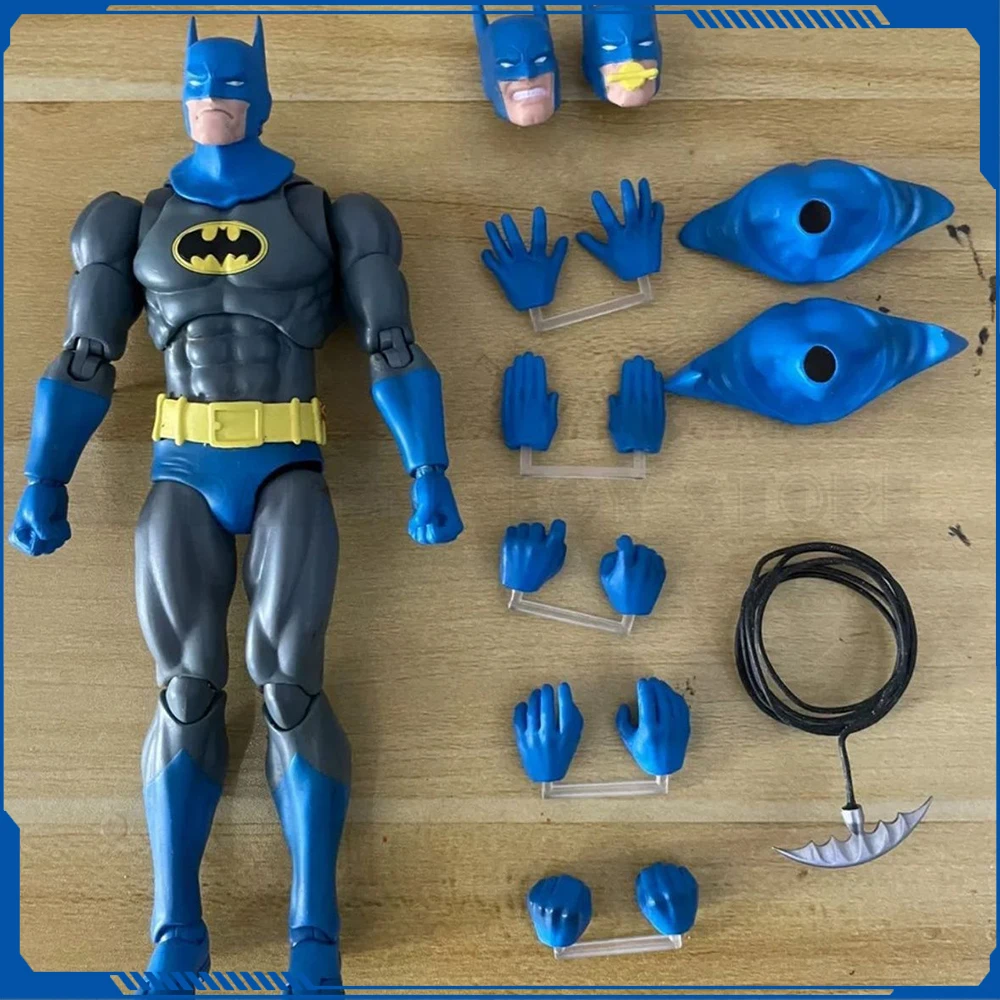 

In Stock Mafex Anime Figures Batman Figure Bruce Wayne Action Figurine Collection Statue Desk Decoration Ornament Toys Gifts