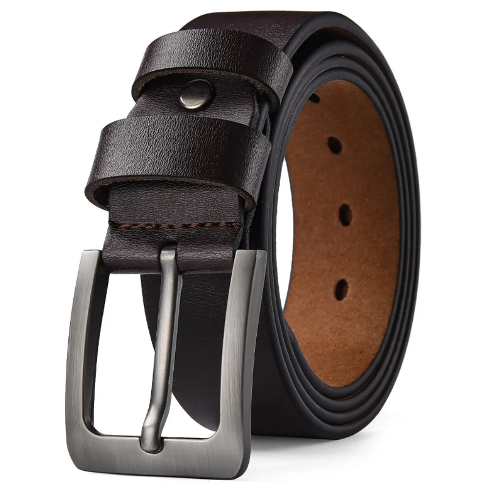 

Waist Accessories Retro Men Belt Versatile Classic Leather Belt Durable Waist Belts Business Wear