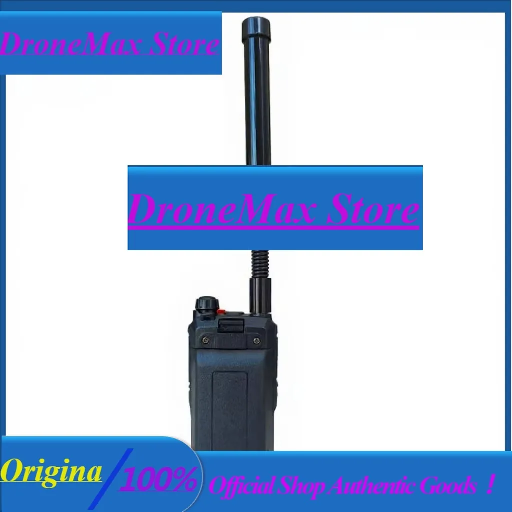 DroMaDrone Detector 30mhz -6.4GHz 1-3km Detection Range With 6000mAh Battery Handheld Anti-Drone Alarm Support Multi-languag