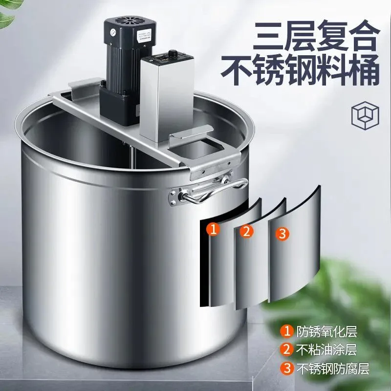Cast Iron Cooking Kettle for Hot Pot Sauce Stirring Commercial Electric