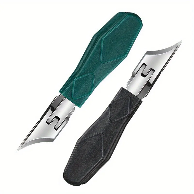 Stainless Steel Nail Clippers 25° Bevel Large Jaw Opening Splash-Proof Design Ergonomic Grip Suitable for Thick and Thick Nails